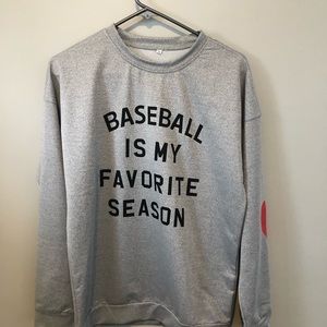 Baseball Season is my favorite season Sweatshirt